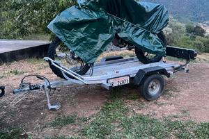 Carrello porta 3 moto