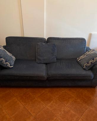 Divano 3 posti L 200 TESSUTO INTEGRO E S/MACCHIE