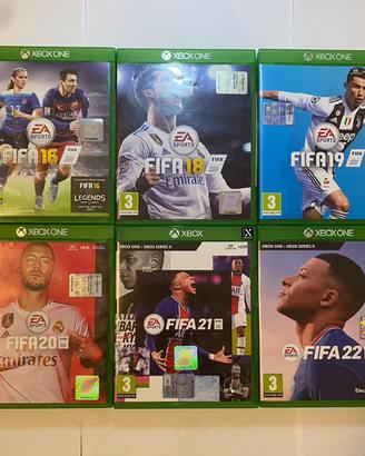 Fifa 16 - 18 - 19 - 20 - 21 - 22 per xbox one