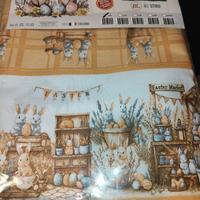 Tovaglia No stiro per 6 persone Pasqua