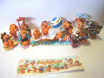 SERIE COMPLETA n° 10 SORPRESINE KINDER CASTORCIN