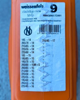 catene da neve clack & go new M43