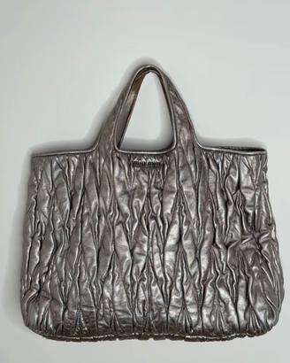 Miu Miu Shopping Tote Denim