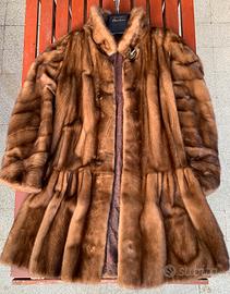 Autentico visone della pellicceria Barbini