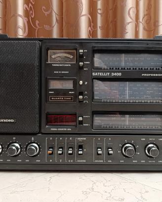 Radio Grundig Satellit 3400 Professional nera