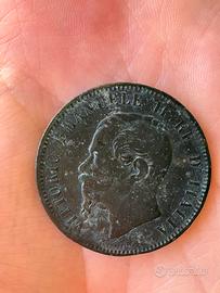 Moneta 10 Centesimi 1867 Vittorio Emanuele II