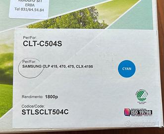 Toner Cyano Samsung Ricondizionato