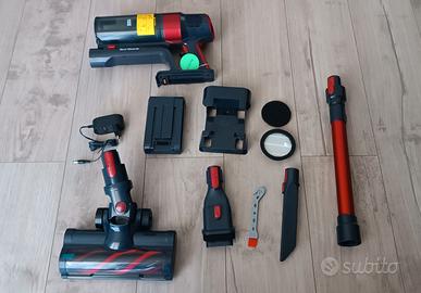 Aspirapolvere a batteria potente, pari al nuovo