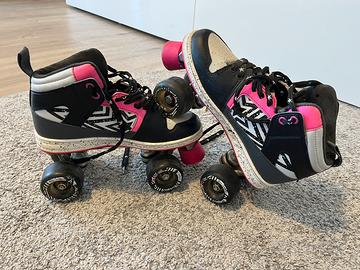 Scarpe pattini oxelo quad 5 misura 39