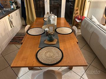 Tavolo in legno 200×95 (riducibile 100×95)
