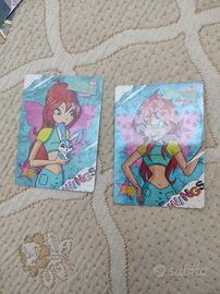 Card carte Winx club Bloom stella flora musa Tecna
