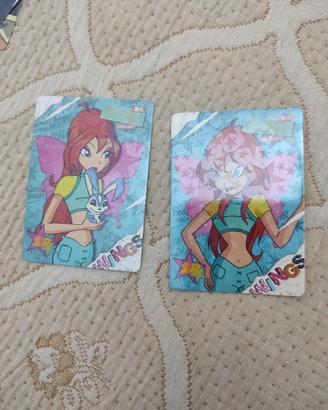 Card carte Winx club Bloom stella flora musa Tecna