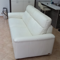 Divano in vera pelle