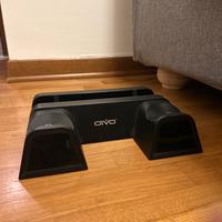 Supporto PS4 orizzontale con porta giochi