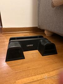 Supporto PS4 orizzontale con porta giochi