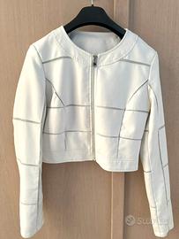 Giubbotto ecopelle donna taglia 40