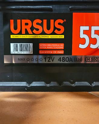 Batteria Auto da 55AH 12V 480A 
