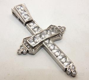 Incantevole gioiello Vintage argento pietre CZ