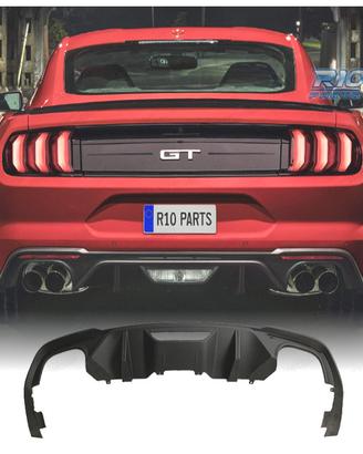 DIFFUSORE FORD MUSTANG 18-23 LOOK GT DOPPIA USCITA