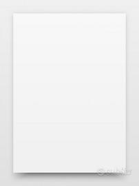 Carta Bianca A4 da 80 grammi, 5 x 500 fogli