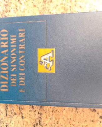 vocabolario dei sinonimi e contrari De Agostini