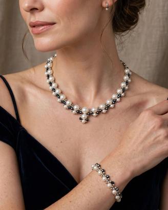 Parure Collana e Bracciale Fatti a Mano