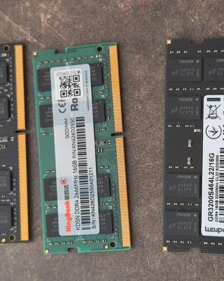ram sodimm 16 gb