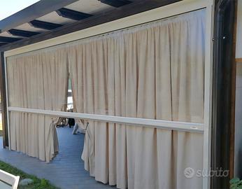 Chiusura balcone trasparente 
