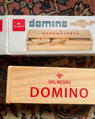 Domino in legno Dal Negro - con scatola originale