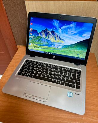 Pc Portatile HP Elitebook 14” Quad-i5 8/256 SSD