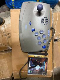 Sega Saturn Arcade Stick HSS-0104 Jap + Gioco