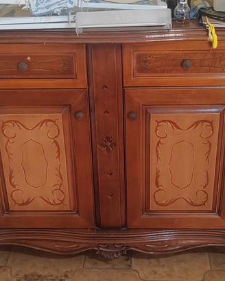 Credenza legno 2 ante