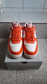 Nike Air Force 1 Low Arancioni/Bianche-taglia 44.5