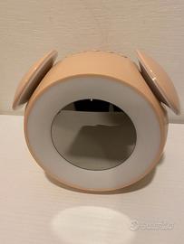 Orologio e sveglia da comodino c luce multicolore