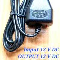 CARICABATTERIA da AUTO 12V DC Alimentatore LET DVD