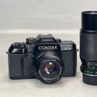 Contax + obbiettivi Yashica