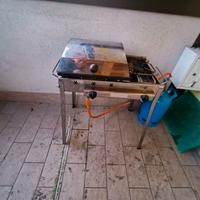 barbecue a gas