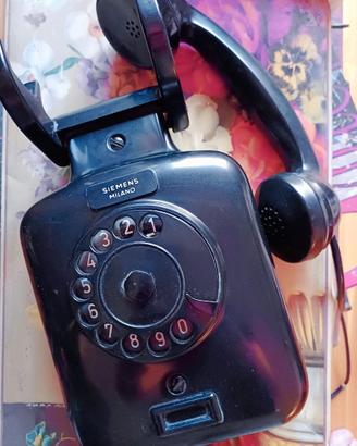 Telefono Siemens vintage da parete in ba