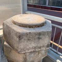 Vasi esagonali in cemento grandi