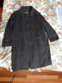 Cappotto uomo quadri tg 52 - manica raglan