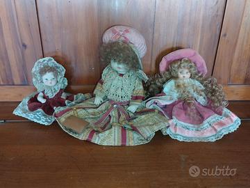 Bambole in porcellana Capodimonte