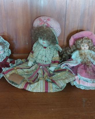 Bambole in porcellana Capodimonte