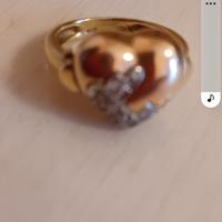 Anello Oro 18kt cuore