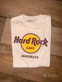 Maglietta hard rock cafe taglia S bianca