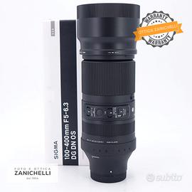 Sigma 100-400 F/5-6.3 DG DN C (Sony) Usato (G833)