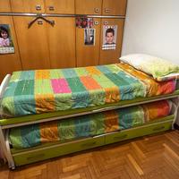 Letto Moretti Compact con 2° letto estraibile + 2
