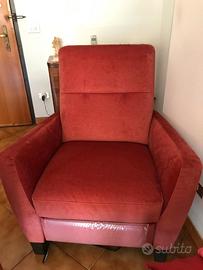 Poltrona relax elettrica. Nuova. Massimo confort.