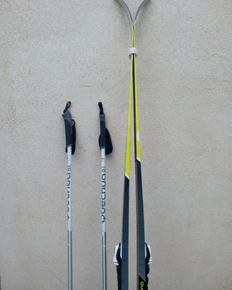 Sci di fondo - scarponi - bastoncini