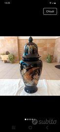 Vaso potiche stile orientale cinese/giapponese