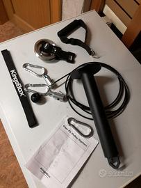 puleggia con gancio/sgancio rapido